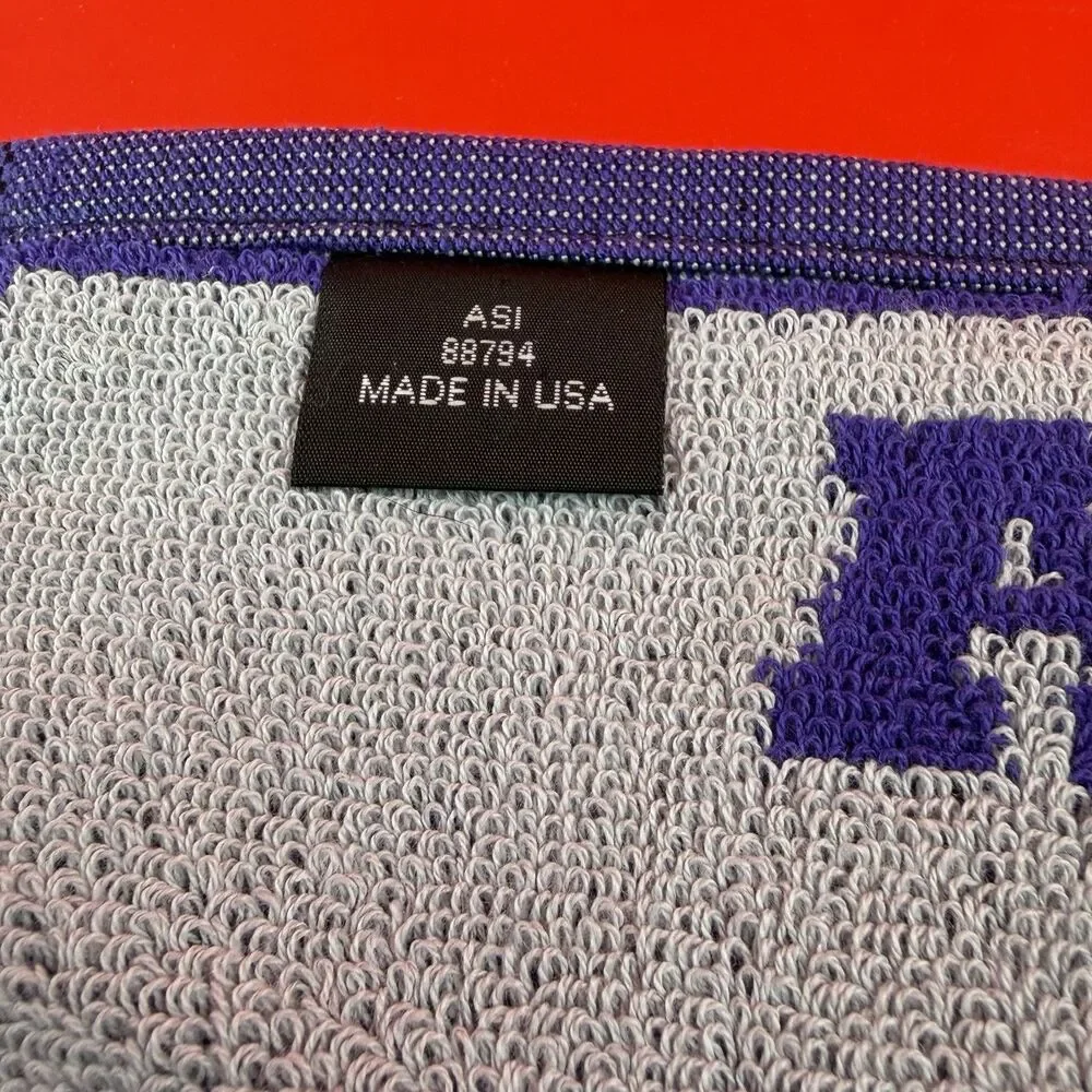 Kansas State Wildcats Golf Towel Wichita KSU CATBACKER Purple USA 14x10 Inch